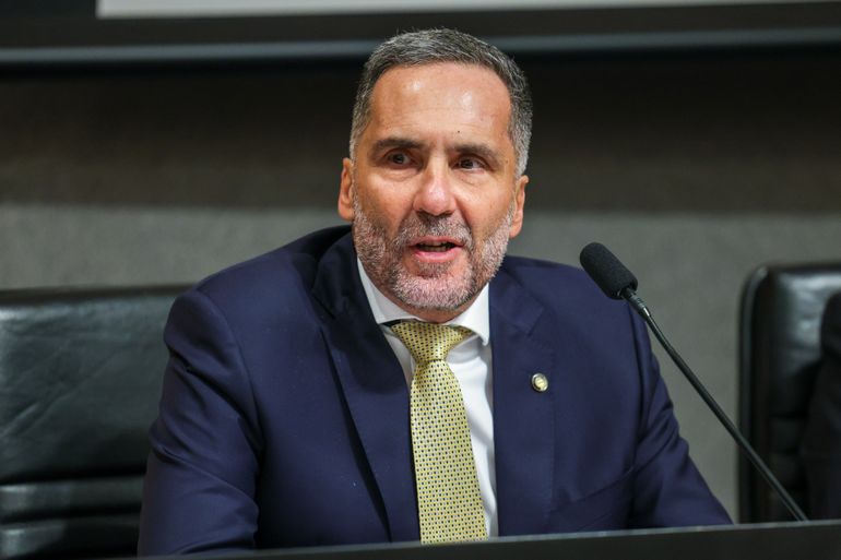 Brasília (DF) 18/06/2024  O Secretário Nacional de Segurança Pública, SENASP,  Mário Luiz Sarrubbo, participa da abertura do 2º Encontro Nacional de Usuários da RedeMAIS 2024 Foto: Fabio Rodrigues-Pozzebom/ Agência Brasil