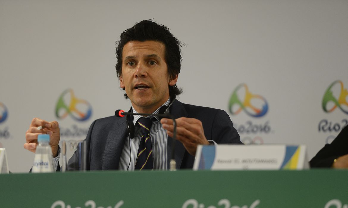 Rio de Janeiro - O diretor executivo do COI, Christophe Dubi, durante balanço da reunião da Comissão de Coordenação do COI para os Jogos Olímpicos Rio 2016 (Fernando Frazão/Agência Brasil)