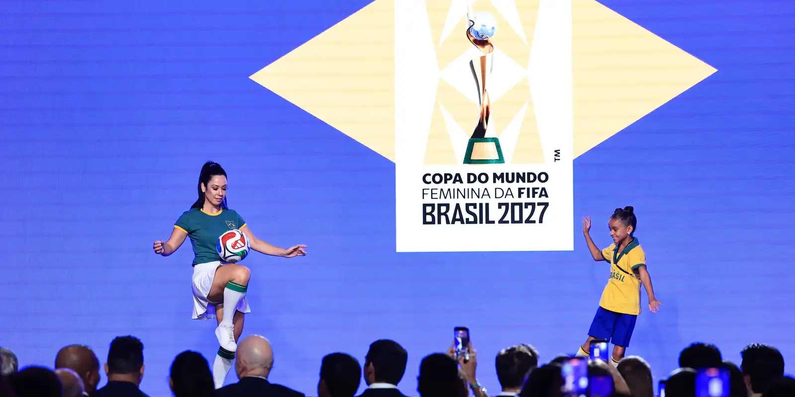 FIFA launches 2027 Women’s World Cup logo at Rio event