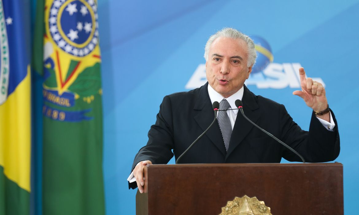 Brasília - O presidente Michel Temer anuncia ações de gestão na saúde pública, no Palácio do Planalto (Antonio Cruz/Agência Brasil)