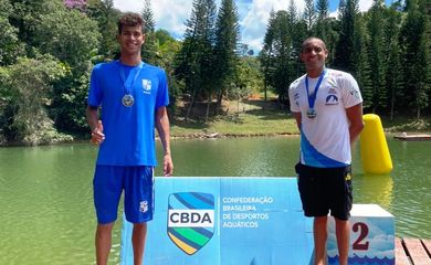 Guilherme Costa e Allan do Carmo vencem Seletiva e vão representar o Brasil no Pré-Olímpico de Maratonas Aquáticas.