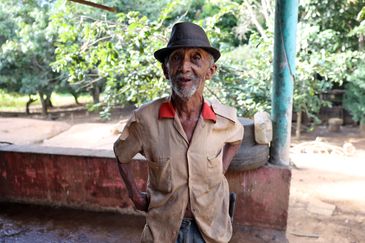 Brasília (DF), 26/03/2026 - Joaquim Moreira, morador do Quilombola Antinha de Baixo no Santo Antônio do Descoberto. Foto: Valter Campanato/Agência Brasil