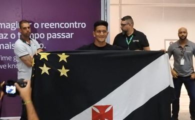 jogador argentino Germán Cano, recém-contratado pelo Vasco