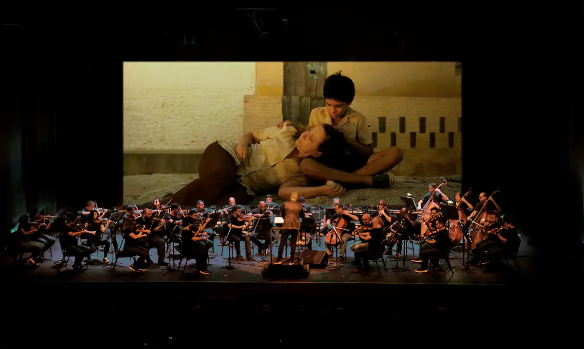 Rio de Janeiro (RJ), 31/03/2025 - Cine Concerto da Orquestra Petrobras Sinfônica. Foto: Daniel Calvet/Orquestra Petrobras Sinfônica