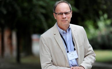 Economista Francês Jean Tirole, vencedor do Nobel no Congresso Europeu de Economia in Toulouse, na França