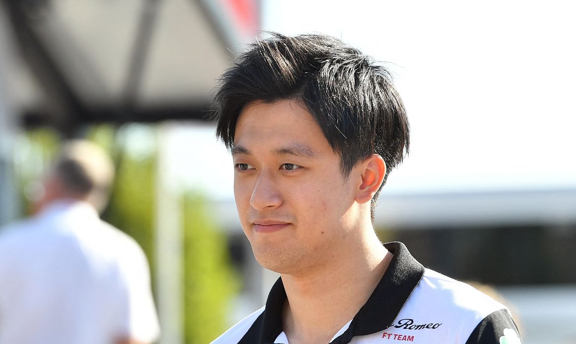 Guanyu Zhou no GP da Itália