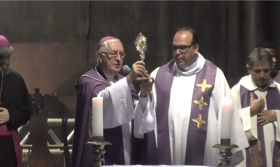 O arcebispo de Mariana e ex-presidente da CNBB, dom Geraldo Lyrio