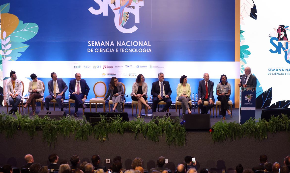 Brasília (DF), 05/11/2024 - Presidente da República, Luiz Inácio Lula da Silva, durante abertura da 21ª Semana Nacional de Ciência e Tecnologia. Foto: Valter Campanato/Agência Brasil