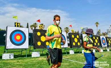 Marcus D'Almeida e Ane Marcelle Dos Santos são campeões pan-americanos de equipes mistas!