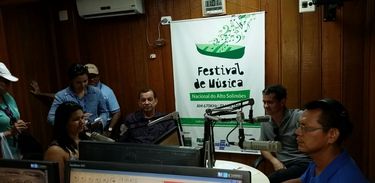 Governador interino do Amazonas concede entrevista à Rádio Nacional do Alto Solimões