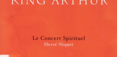 Capa do CD da ópera &quot;O Rei Arthur&quot;, de Purcell
