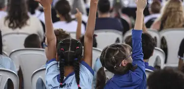 Crianças na escola