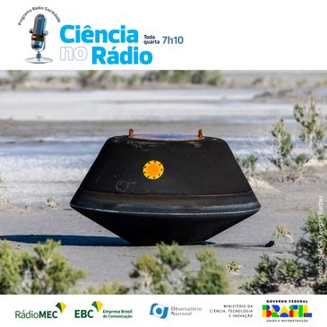 Amostras de asteroide - ciência no rádio