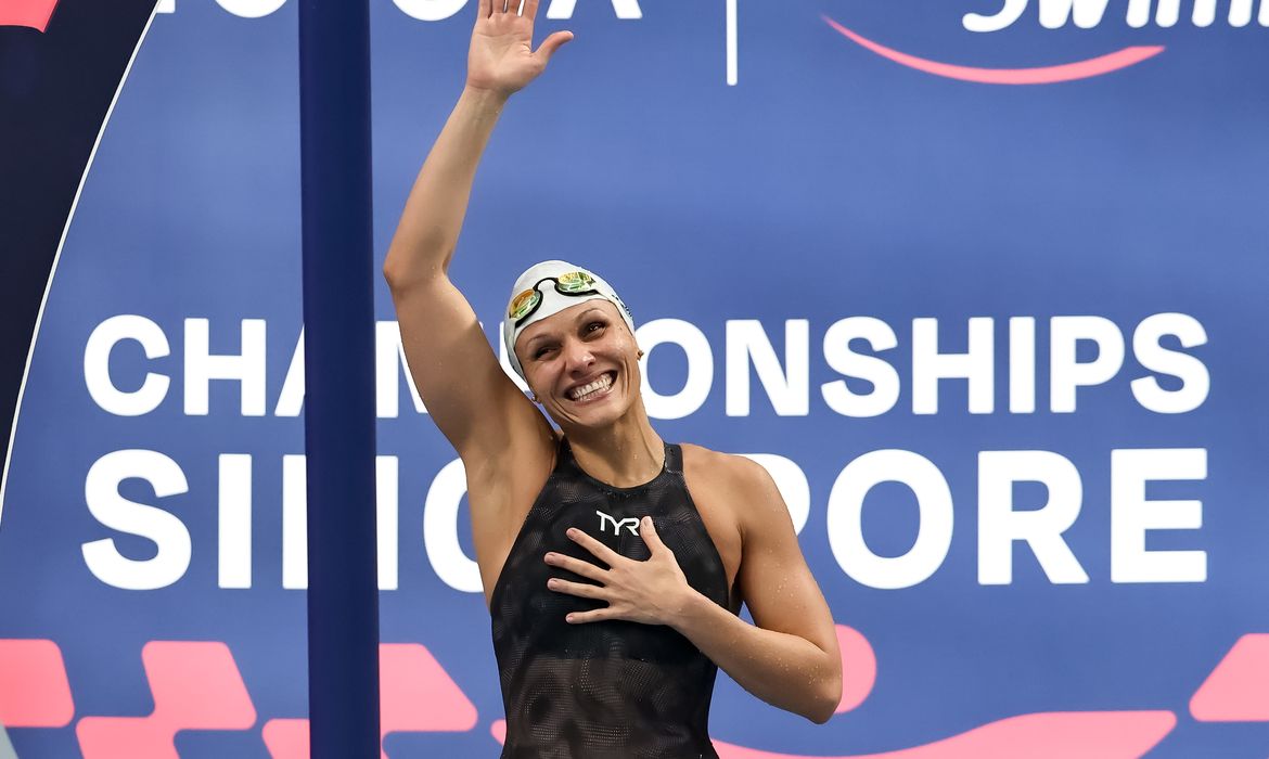 Carol Santiago, Mundial Paralímpico de Natação, Singapura