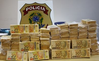 Dinero incautado por la Policia Federal