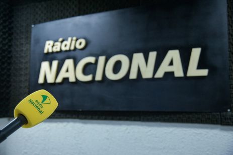 Estúdio da Rádio Nacional no Rio de Janeiro