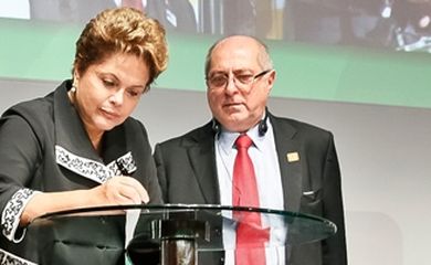 São Paulo - SP, 23/04/2014. Presidenta Dilma Rousseff durante cerimônia de abertura do Encontro Global Multissetorial sobre o Futuro da Governança da Internet - NET Mundial. Foto: Roberto Stuckert Filho/PR