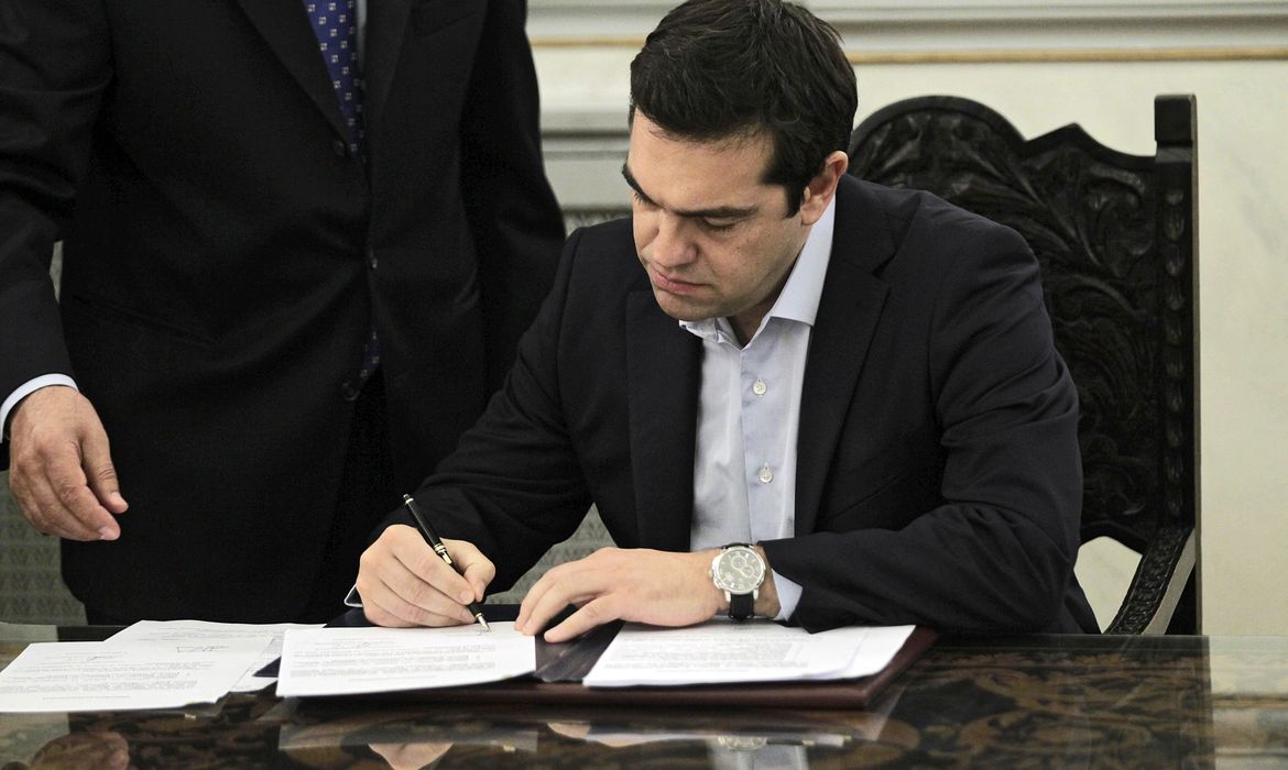 Primeiro-ministro Alexis Tsipras