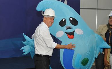 Alunos do Distrito Federal escolheram o nome Gotita para a mascote do 8º Fórum Mundial da Água