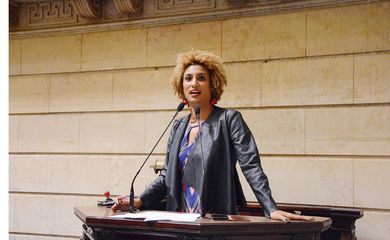 Vereadora Marielle Franco, do PSOL do Rio de Janeiro