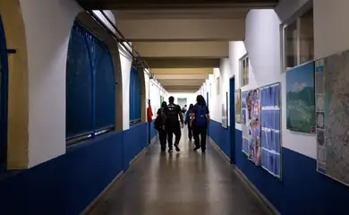 Niterói (RJ), 03/06/2025 - Centro Integrado de Educação Pública (CIEP) 449 Governador Leonel Moura Brizola – Intercultural Brasil-França.  Foto: Tânia Rêgo/Agência Brasil