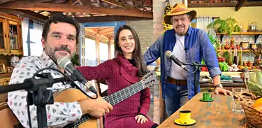 Rafael Cardoso e Aniela Rovani formam o duo Música de Interior