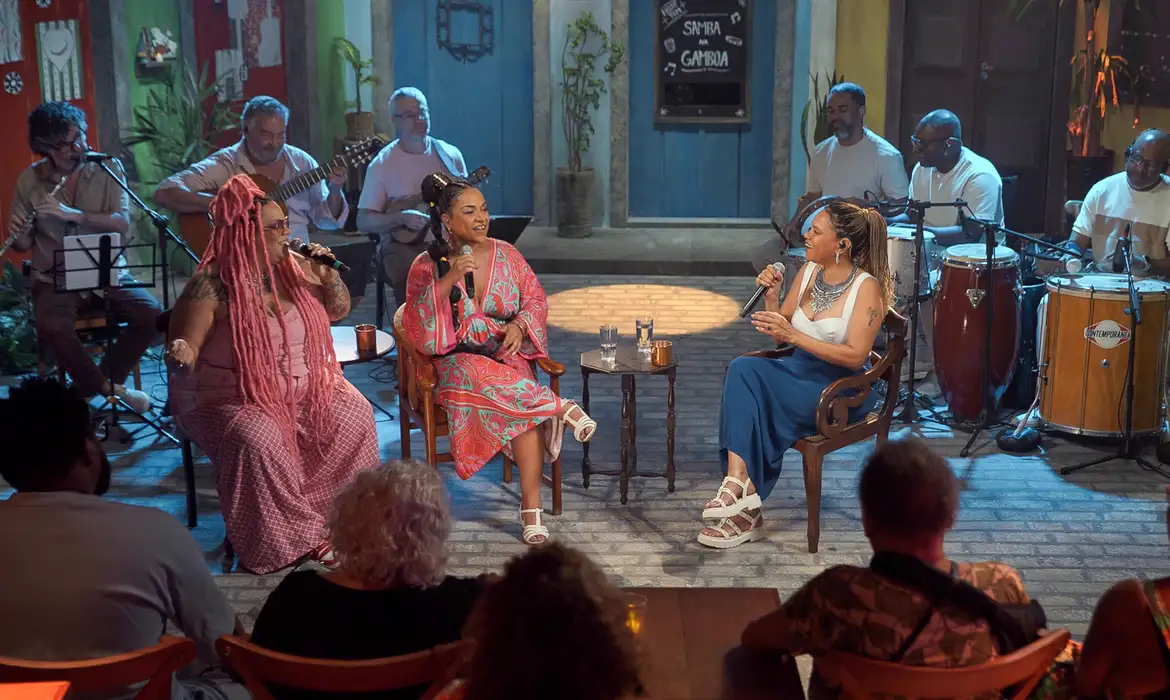 Brasília 23/05/2025 - Beth Carvalho é homenageada no programa Samba na Gamboa, da TV Brasil. Foto  Divulgação / TV Brasil