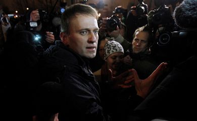 Líder da oposição russa Alexei Navalny está morto, diz serviço penitenciário. Alexei Navalny em Moscou
 21/12/2011    REUTERS/Denis Sinyakov