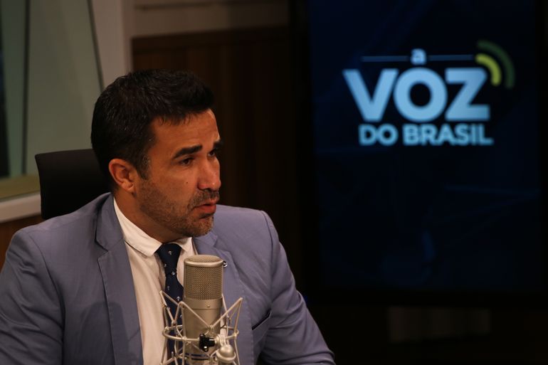 Secretário-executivo adjunto do MME, Bruno Eustáquio,participa do programa A Voz do Brasil