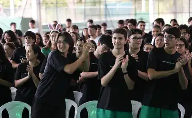 Brasília (DF) 01/11/2024 Aulão preparativo para o ENEM no Colégio SIGMA. Foto José Cruz/Agência Brasil
