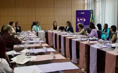 Brasília (DF), 02.08.2024 - Em café da manhã com jornalistas, ministra Cida Gonçalves fala sobre Articulação Nacional pelo Feminicídio Zero. Foto: Ministério das Mulheres/Divulgação