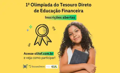 Brasília (DF), 10/05/2025 - Olimpíada de Educação Financeira atinge 4000 escolas inscritas.
Arte Tesouro Direto