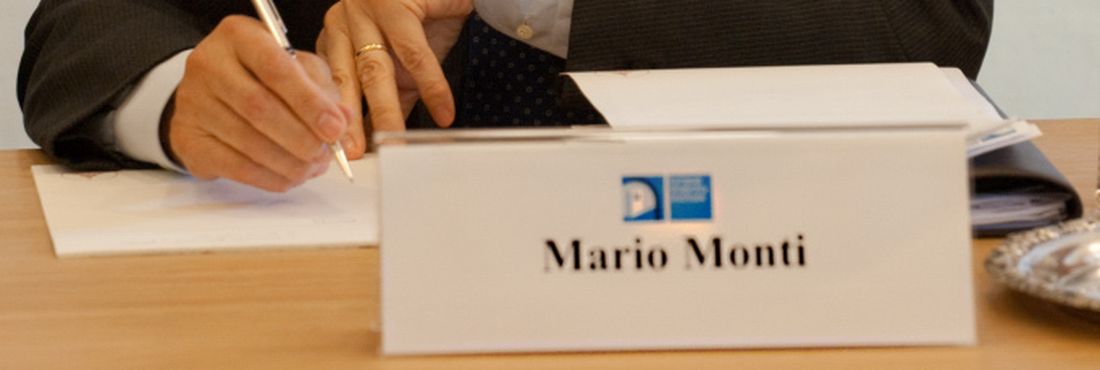 Mário Monti Mario Monti, primeiro-ministro italitano.