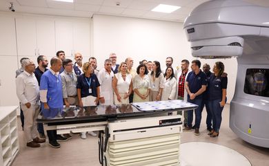 Rio de Janeiro (RJ), 07/02/2025 - A ministra da saúde, Nísia Trindade, durante visita ao hospital federal do Andaraí. Foto: Walterson Rosa/MS