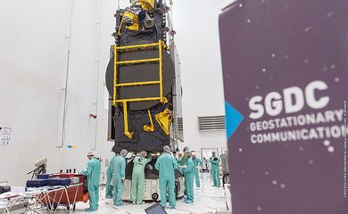 Satélite para defesa e comunicações será lançado na Guiana Francesa - Foto Divulgação/Arianespace