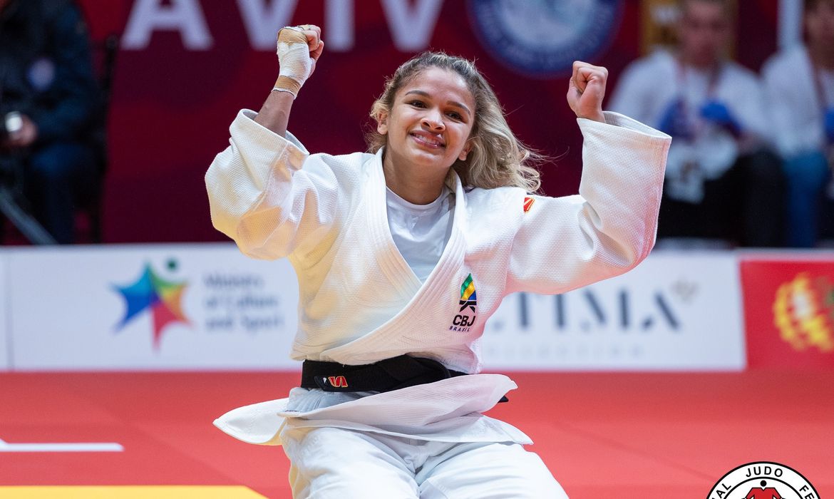 Larissa Pimenta, judô, Grand Slam de Tel Aviv