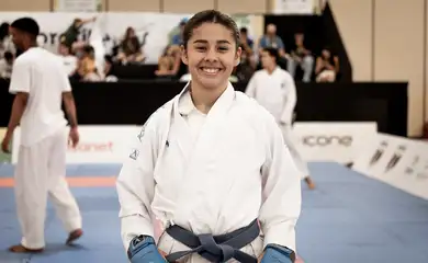 Emily Amorin, karatê,  JUBs Natal 2025 