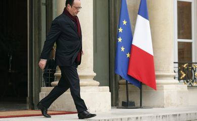 Presidente francês François Hollande 