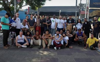 Capoeira - Grupo de São Paulo. Foto: Prof. Klayson Carrapicho