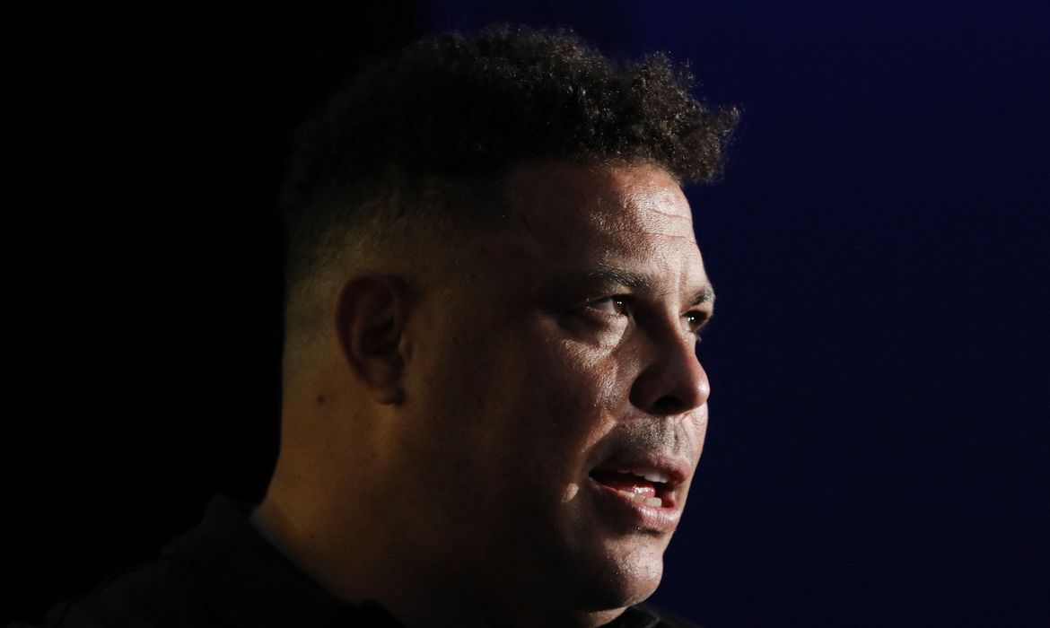Ronaldo durante entrevista em Madri
14/10/2022 REUTERS/Violeta Santos Moura