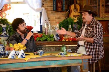 Luiz Ayrão e Paulinho Del Ribeiro -TV Brasil