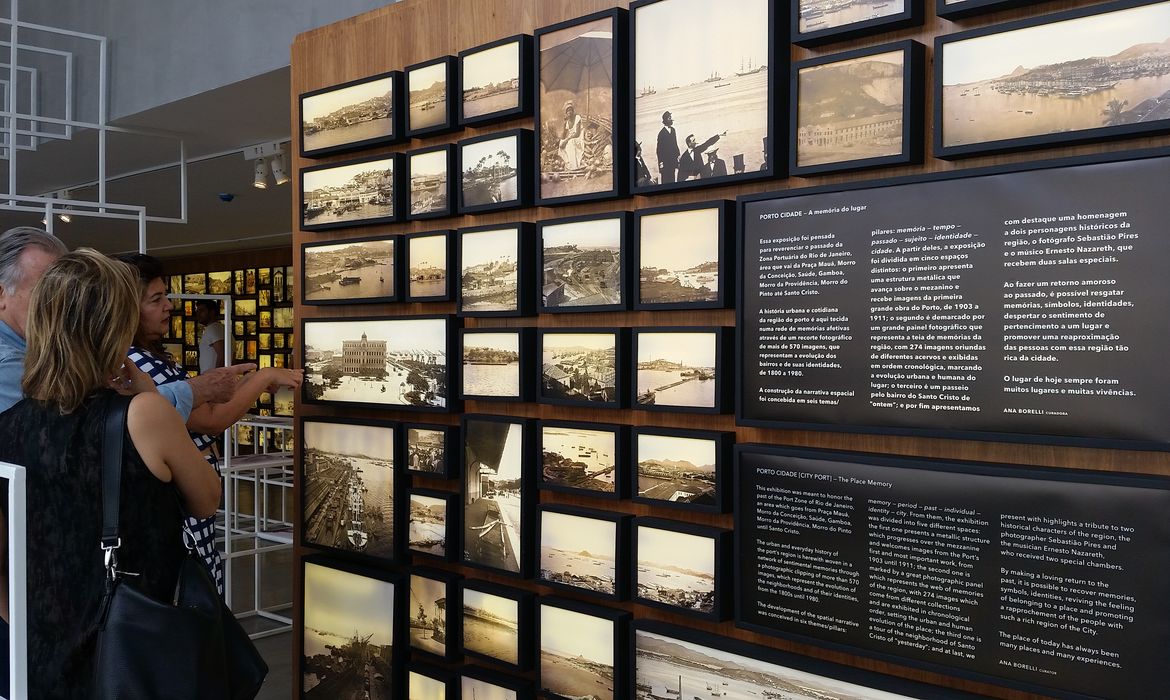 Galeria é inaugurada no Rio para preservar memória da região portuária
