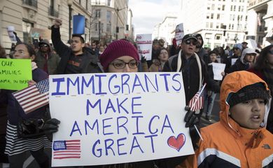 Washington – Marcha em apoio ao Dia sem Imigrantes na capital dos Estados Unidos 