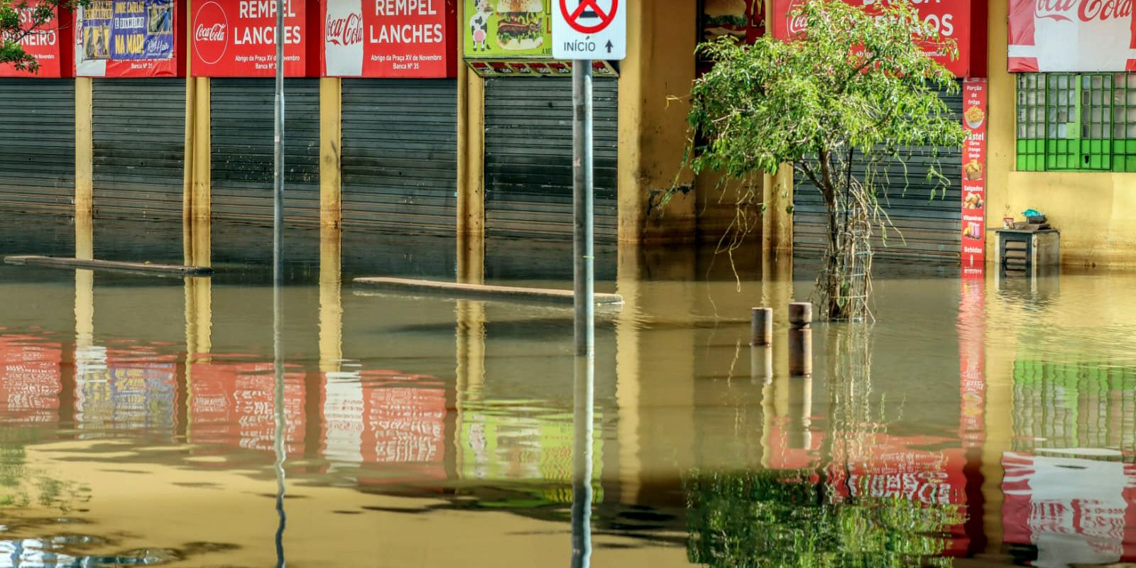 Nível das águas do Guaíba continua baixando