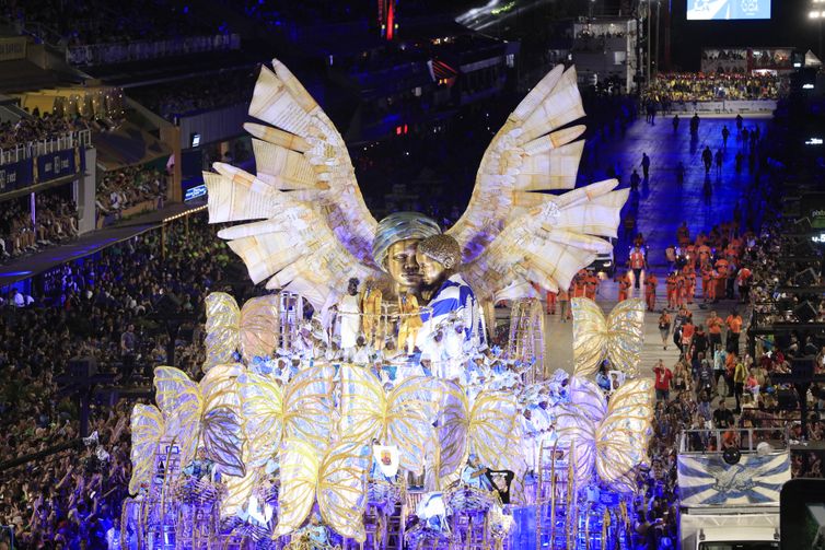 Rio de Janeiro. 13/02/2024. Carnaval 2024  Sambódromo da Marquês de Sapucaí, desfile da Portela.  Foto: Alex Ferro | Riotur