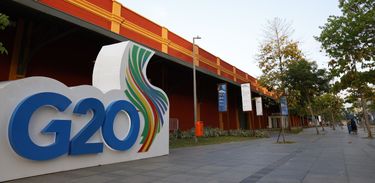 Preparativos para os encontros do G20, na Zona Portuária do Rio de Janeiro