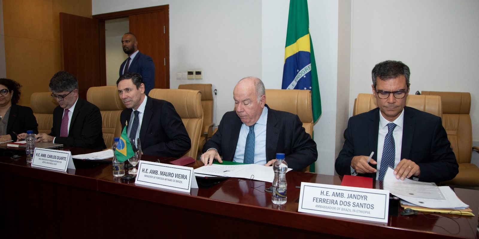 Na Etiópia, chanceler brasileiro reforça cooperação Sul-Sul