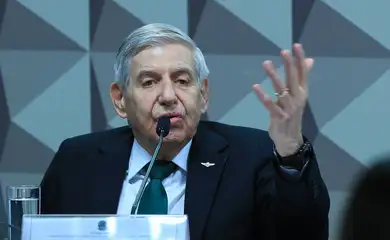 Brasília (DF) 26/09/2023 General, Augusto Heleno durante depoimento a CPMI do golpe. Foto Lula Marques/ Agência Brasil