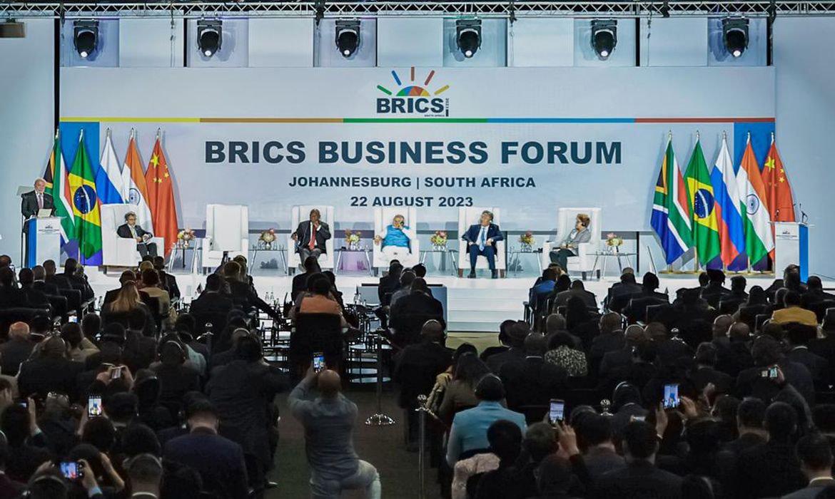 Joanesburgo, África do Sul, 22.08.2023 - Presidente Lula participa do Fórum Empresarial do BRICS, em Joanesburgo. Foto: Ricardo Stuckert/PR
