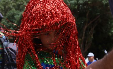 Brasília-DF 12/02/2024 Bloquinho infantil de carnaval Carnapati. Foto Antônio Cruz/ Agência Brasil.